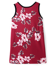 Load image into Gallery viewer, Floral Printed Sleeveless Dress
