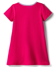 Load image into Gallery viewer, Solid Color Block Half Sleeves Dress