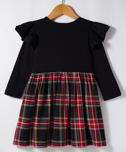 Load image into Gallery viewer, Checkered Printed Full Sleeves Cotton Dress