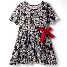 Load image into Gallery viewer, Floral Printed Frilled Short Sleeves Cotton Dress