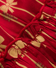 Load image into Gallery viewer, Cotton Stripes and Bows Straped Tiered Dress