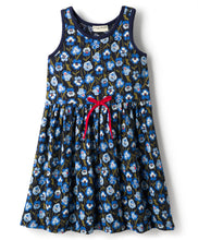 Load image into Gallery viewer, Cotton Blend Kint Floral Printed Dress