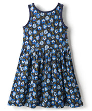 Load image into Gallery viewer, Cotton Blend Kint Floral Printed Dress