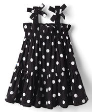 Load image into Gallery viewer, Polka Printed Woven Tiered Sleeveless Dress