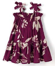 Load image into Gallery viewer, Floral Printed Woven Tiered Sleeveless Dress