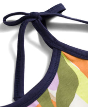 Load image into Gallery viewer, Abstract Printed Cotton Open Strap Straight Dress