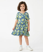 Load image into Gallery viewer, Floral Printed Frilled Short Sleeves Cotton Dress