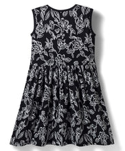Load image into Gallery viewer, Cotton Floral Printed Frilled Dress with Bow Applique