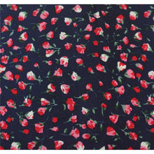 Load image into Gallery viewer, CrayonFlakes Kids Wear for Girls 100% Cotton Sleeveless Frock Navy Blue Floral Dress