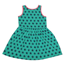 Load image into Gallery viewer, CrayonFlakes Kids Wear for Girls 100% Cotton Sleeveless Frock Dress Stars