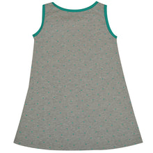 Load image into Gallery viewer, CrayonFlakes Kids Wear for Girls 100% Cotton Sleeveless Straight Knit Dress
