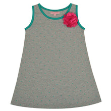 Load image into Gallery viewer, CrayonFlakes Kids Wear for Girls 100% Cotton Sleeveless Straight Knit Dress