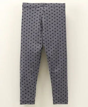Load image into Gallery viewer, Hearts Printed Leggings - Grey