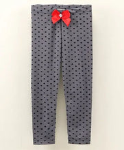 Load image into Gallery viewer, Hearts Printed Leggings - Grey