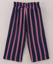 Load image into Gallery viewer, Striped Belt Palazzo - Navy