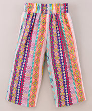 Load image into Gallery viewer, Jacquard Printed Belt Palazzo