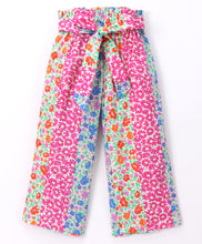 Load image into Gallery viewer, Floral Printed Belted Plazzo