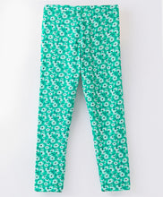 Load image into Gallery viewer, Floral Printed Leggings - Green