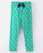 Load image into Gallery viewer, Floral Printed Leggings - Green
