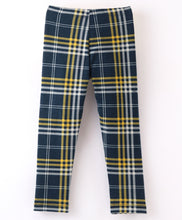 Load image into Gallery viewer, Checkered Printed Leggings - Blue