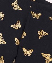 Load image into Gallery viewer, Butterfly Printed Leggings - Black