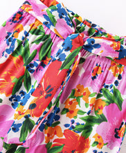 Load image into Gallery viewer, Floral Printed Belted Plazzo - Pink