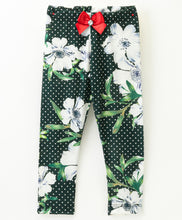 Load image into Gallery viewer, Floral with Polka Printed Leggings