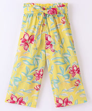 Load image into Gallery viewer, Floral Printed Belted Plazzo