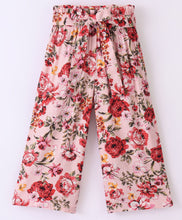Load image into Gallery viewer, Floral Printed Belted Plazzo
