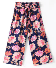 Load image into Gallery viewer, Floral Printed Fabric Belt Plazzo
