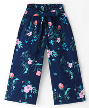 Load image into Gallery viewer, Floral Printed Fabric Belt Plazzo
