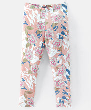 Load image into Gallery viewer, Floral Printed Super Stretch Full Length Leggings