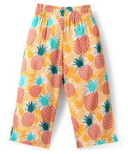 Load image into Gallery viewer, Pineapple Printed Belted Palazzo
