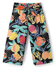 Load image into Gallery viewer, Fruits Printed Belted Palazzo

