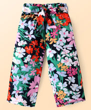 Load image into Gallery viewer, Floral Printed Belted Palazzo