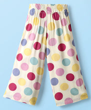 Load image into Gallery viewer, Polka Printed Belted Palazzo
