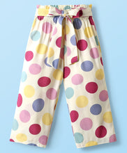 Load image into Gallery viewer, Polka Printed Belted Palazzo
