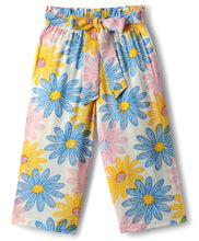 Load image into Gallery viewer, Floral Printed Belted Palazzo
