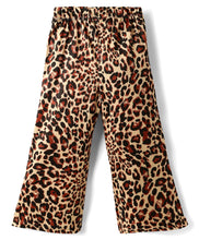 Load image into Gallery viewer, Leopard Print Full Length Flared Leggings