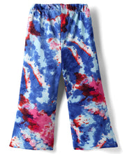 Load image into Gallery viewer, Tie Dye Printed Full Length Flared Leggings

