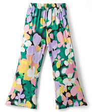 Load image into Gallery viewer, Floral Printed Full Length Flared Leggings