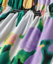 Load image into Gallery viewer, Floral Printed Full Length Flared Leggings
