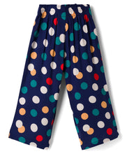 Load image into Gallery viewer, Polka Printed Belted Culotte Pant