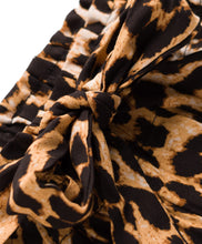Load image into Gallery viewer, Leopard Print Belted Culotte Pant