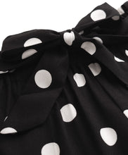 Load image into Gallery viewer, Polka Printed Woven Belted Culotte Pant