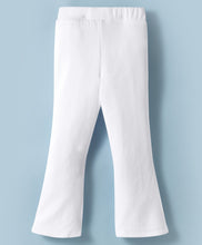 Load image into Gallery viewer, Waffle Knit Fabric Front Slit Flared Pant