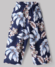 Load image into Gallery viewer, Cotton Woven Floral Printed Belted Palazzo