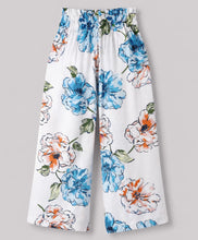 Load image into Gallery viewer, Woven Floral Printed Belted Pant