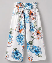 Load image into Gallery viewer, Woven Floral Printed Belted Pant