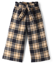 Load image into Gallery viewer, Polar Fleece Checkered Belted Pant